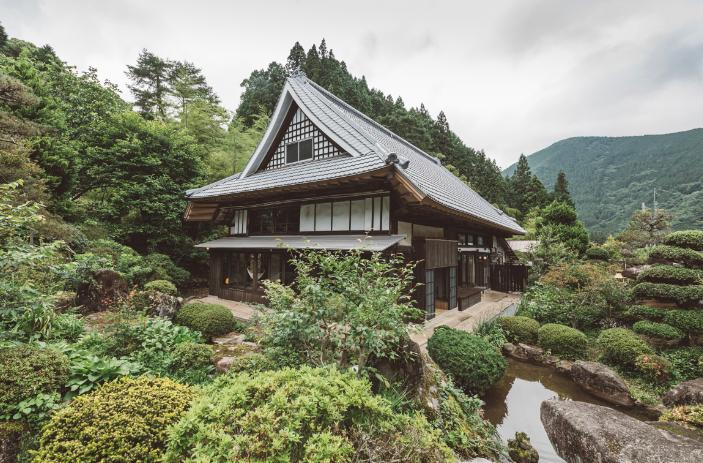 Japanese vacant house being checked during a property inspection